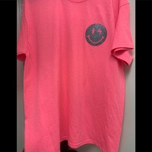 smiley face t shirt